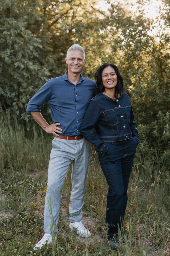 Initiatiefnemers Mariyati en Jaap Zwaan